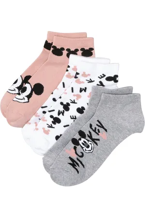 bonprix Calzini corti Mickey Mouse (pacco da 3 paia)