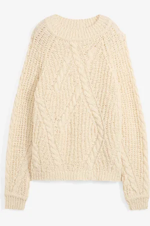 bonprix Maglione in misto lana con maniche a pipistrello