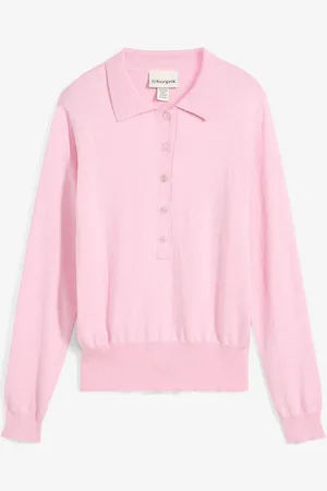 bonprix Polo in misto seta