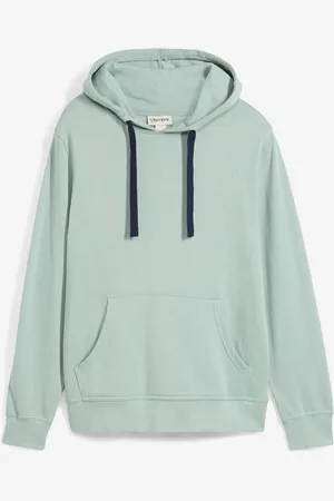 bonprix Felpa con cappuccio in puro cotone