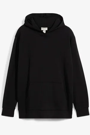 bonprix Felpa con cappuccio in puro cotone biologico, loose fit