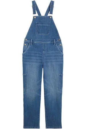 bonprix Salopette di jeans, wide leg