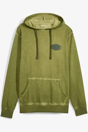 bonprix Felpa con cappuccio in cotone biologico