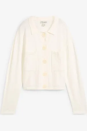 bonprix Cardigan corto in filato fine