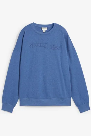 bonprix Felpa oversize in misto cotone morbido