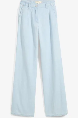 bonprix Jeans wide leg super morbidi, vita media