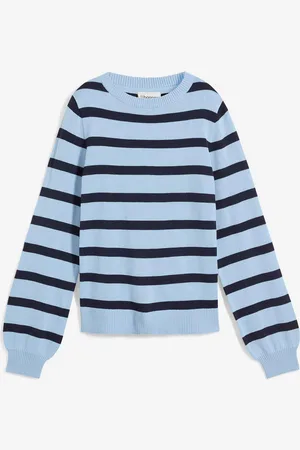 bonprix Maglione con maniche lunghe leggermente a palloncino