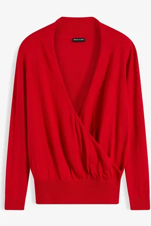 bonprix Maglione incrociato