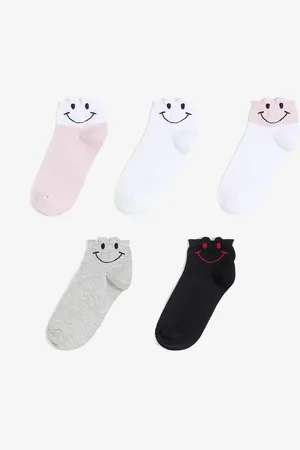 bonprix Calzini corti con cotone biologico (pacco da 5 paia)
