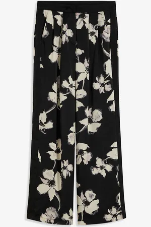 bonprix Pantaloni a palazzo in satin fluente