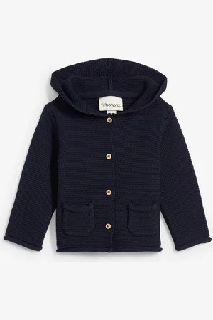bonprix Cardigan con cappuccio