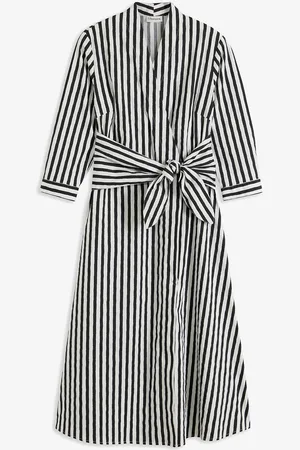 bonprix Abito midi con cintura da annodare