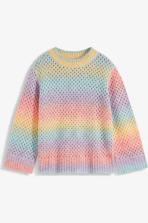 bonprix Maglione traforato con effetto sfumato