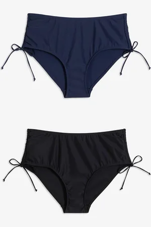 bonprix Slip per bikini con effetto modellante leggero (pacco da 2)