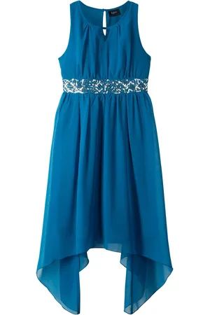 bonprix Abito in chiffon con paillettes