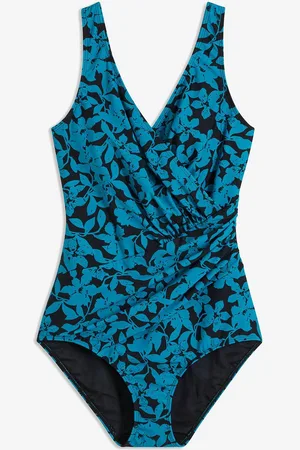 bonprix Costume intero taglia lunga con effetto modellante leggero