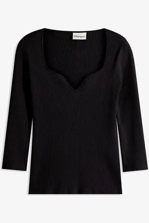 bonprix Maglione in filato fine