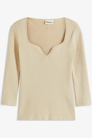 bonprix Maglione in filato fine