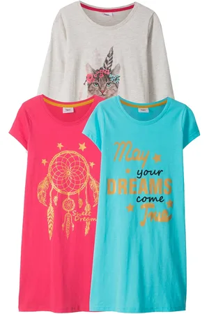 bonprix Camicia da notte (pacco da 3)
