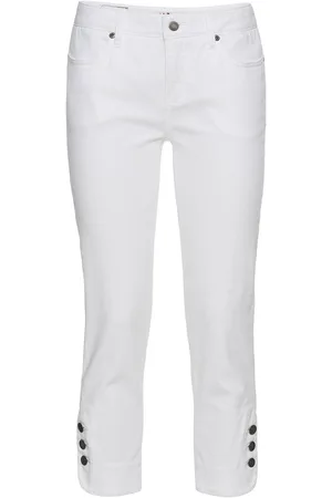 bonprix Jeans cropped slim fit, vita media