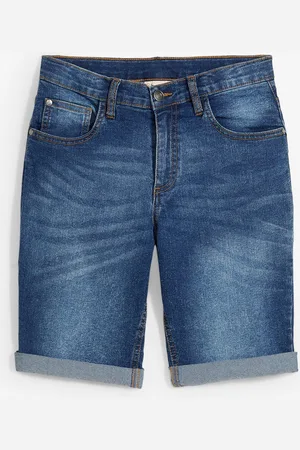 bonprix Bermuda elasticizzati di jeans, slim fit