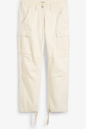 bonprix Pantaloni cargo in puro cotone