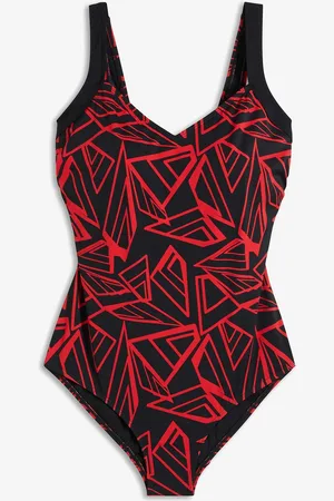 bonprix Costume intero con effetto modellante medio