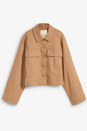 bonprix Giacca cropped in twill