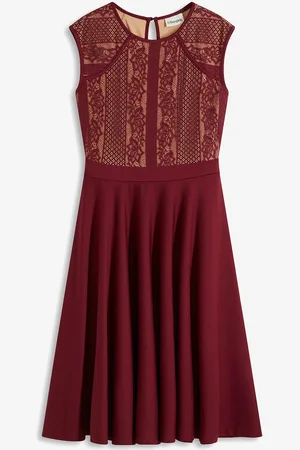 bonprix Abito con pizzo