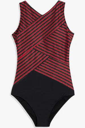 bonprix Costume intero con effetto modellante medio
