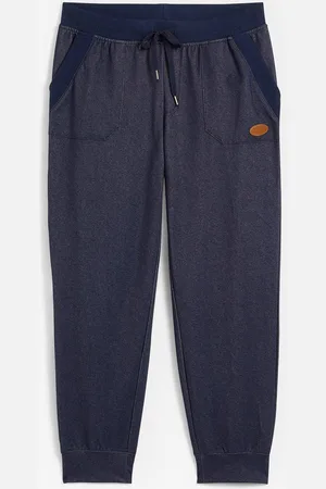 bonprix Pantaloni tuta cropped con effetto jeans