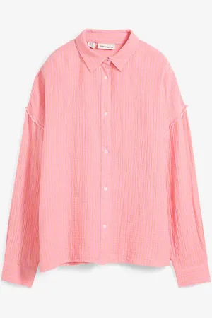 bonprix Camicia in mussola a righe
