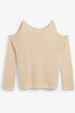bonprix Maglione boxy con cut-out