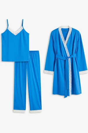bonprix Pigiama e vestaglia (set 3 pezzi)