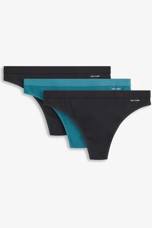 bonprix Perizoma a coste senza cuciture Feel Comfort (pacco da 3)