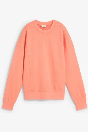 bonprix Felpa oversize in misto viscosa e cotone morbido