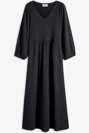 bonprix Abito midi in jersey operato