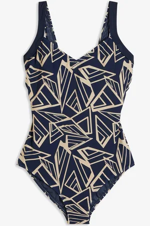 bonprix Costume intero con effetto modellante medio