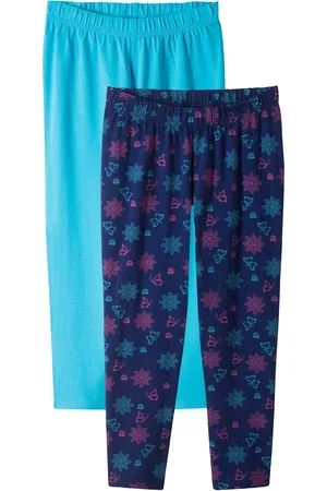 bonprix Leggings a pinocchietto con cotone biologico (pacco da 2)