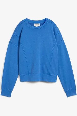 bonprix Felpa oversize in misto viscosa e cotone morbido