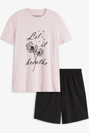 bonprix Pigiama estivo con pantaloncini corti