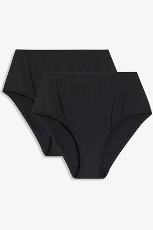 bonprix Slip a vita alta per bikini (pacco da 2)