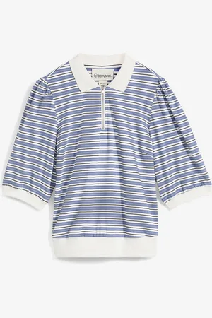 bonprix Polo con cerniera