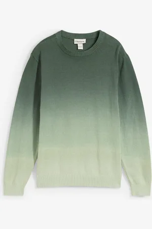 bonprix Maglione in filato fine con colori sfumati