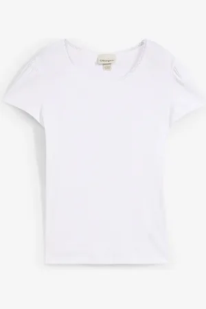 bonprix Maglia a costine in puro cotone biologico