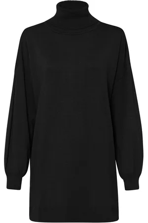 bonprix Maglione lungo a collo alto