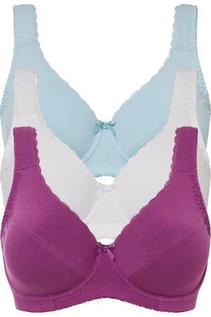 bonprix Reggiseno con ferretto in misto cotone biologico (pacco da 3)