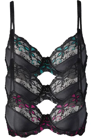 bonprix Reggiseno con ferretto (pacco da 3) con poliammide riciclata