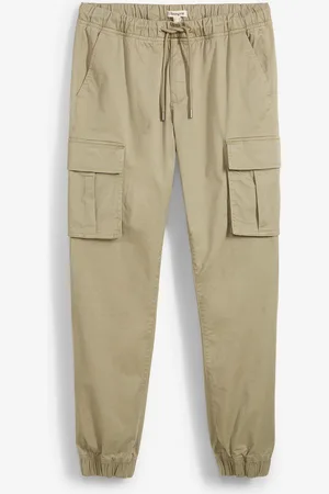 bonprix Pantaloni cargo con elastico in vita loose fit, straight