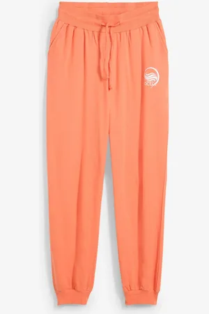 bonprix Pantaloni in felpa di puro cotone